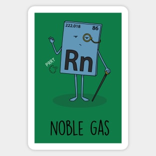 Noble Gas Sticker